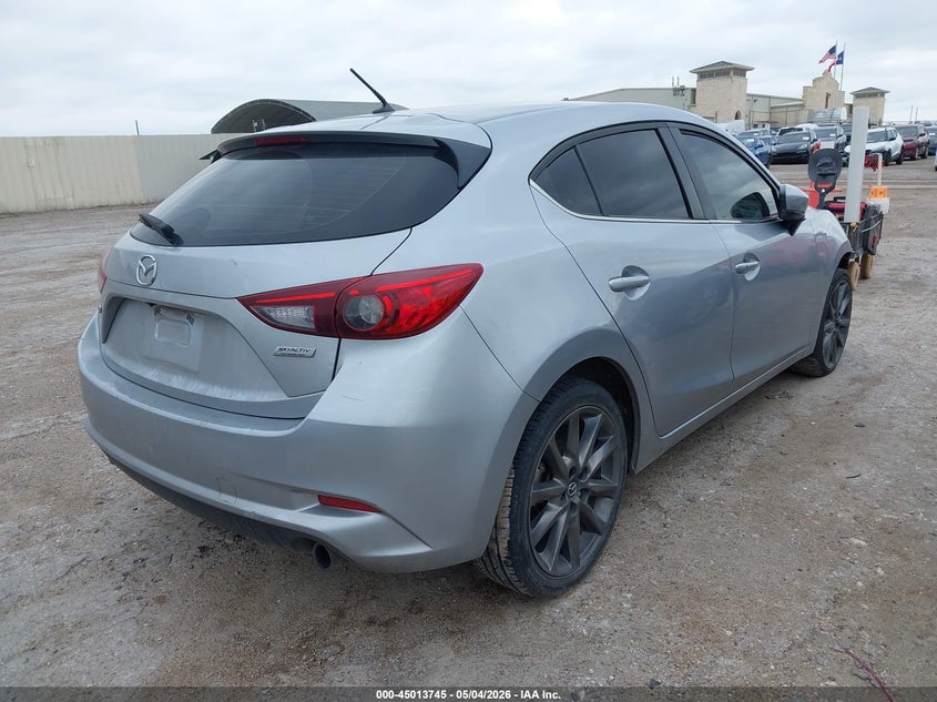 Vin: 3mzbn1l30jm162521, lot: 45511228, mazda mazda3 touring 20184