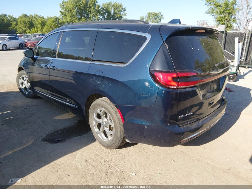 Vin: 2c4rc1gg1nr158495, lot: 45511247, chrysler pacifica limited 20223