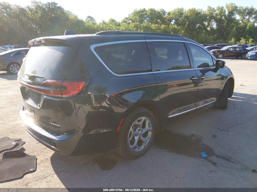 Vin: 2c4rc1gg1nr158495, lot: 45511247, chrysler pacifica limited 20224