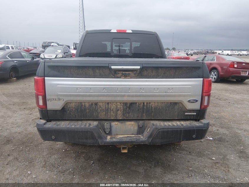 VIN 1FTEW1EG9JFC83061 2018 FORD F-150 PLATINUM