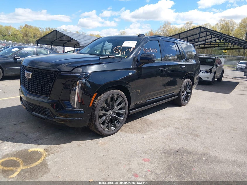 Vin: 1gys9grl7sr285485, lot: 45511336, cadillac escalade sport platinum 20252
