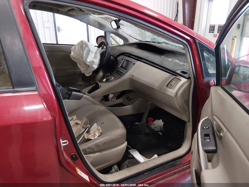 2012 Toyota Prius 1.8 Four red Lot 111045013878 Vin JTDKN3DU1C5406255