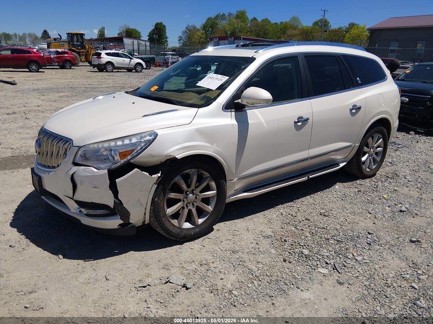 Vin: 5gakvckd8ej257812, lot: 45511408, buick enclave premium 20142