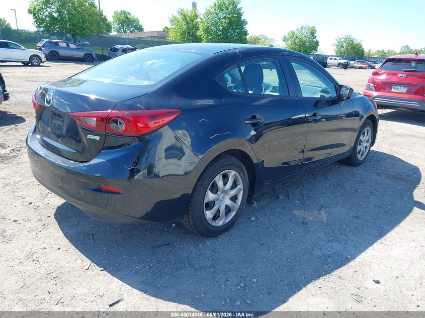 Vin: jm1bm1t74f1232518, lot: 45511519, mazda mazda3 i sv 20154