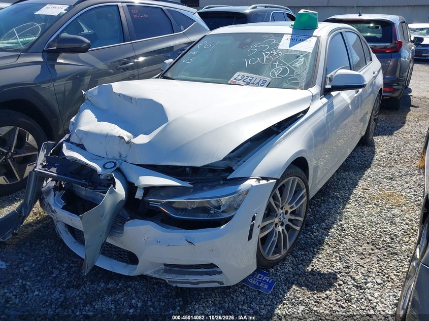 BMW 335I 2015 VIN WBA3A9C50FKW74343