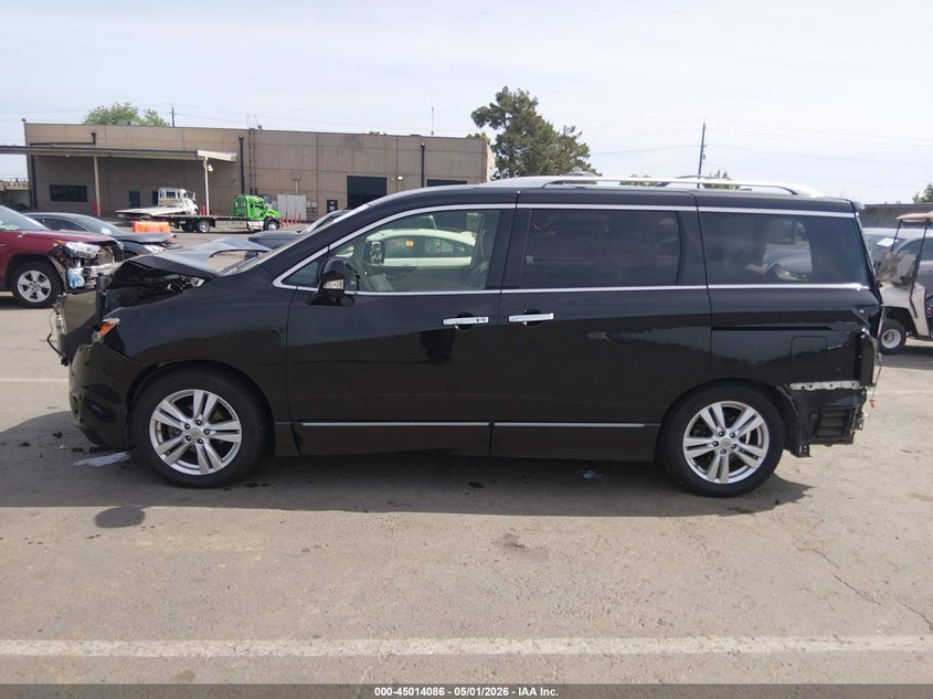 2012 Nissan Quest Sl VIN: JN8AE2KP9C9046846 Lot: 45014086