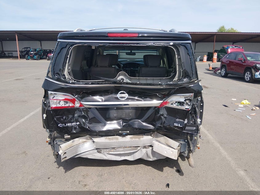 2012 Nissan Quest Sl VIN: JN8AE2KP9C9046846 Lot: 45014086