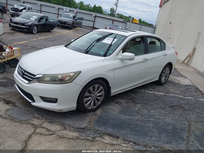2014 Honda Accord Ex-L 1HGCR2F83EA113715 photo 1