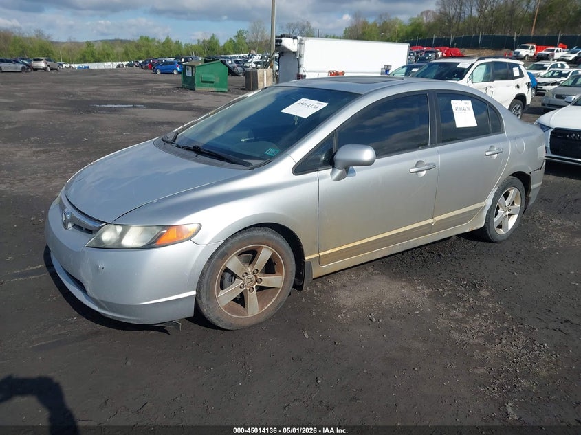 2008 Honda Civic Ex 1HGFA16898L100832 photo 1