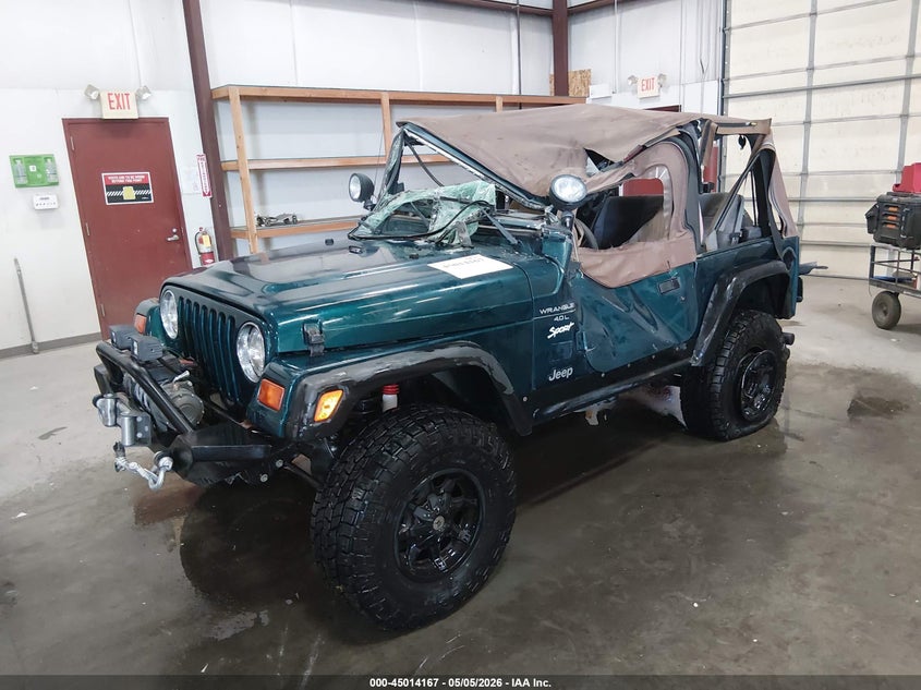 1J4FY19S9WP768230 1998 Jeep Wrangler Sport photo 1
