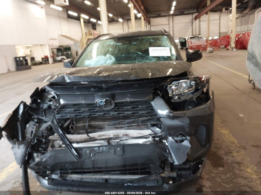 VIN 2T3L6RFV0LW001376 2020 TOYOTA RAV4 HYBRID LE
