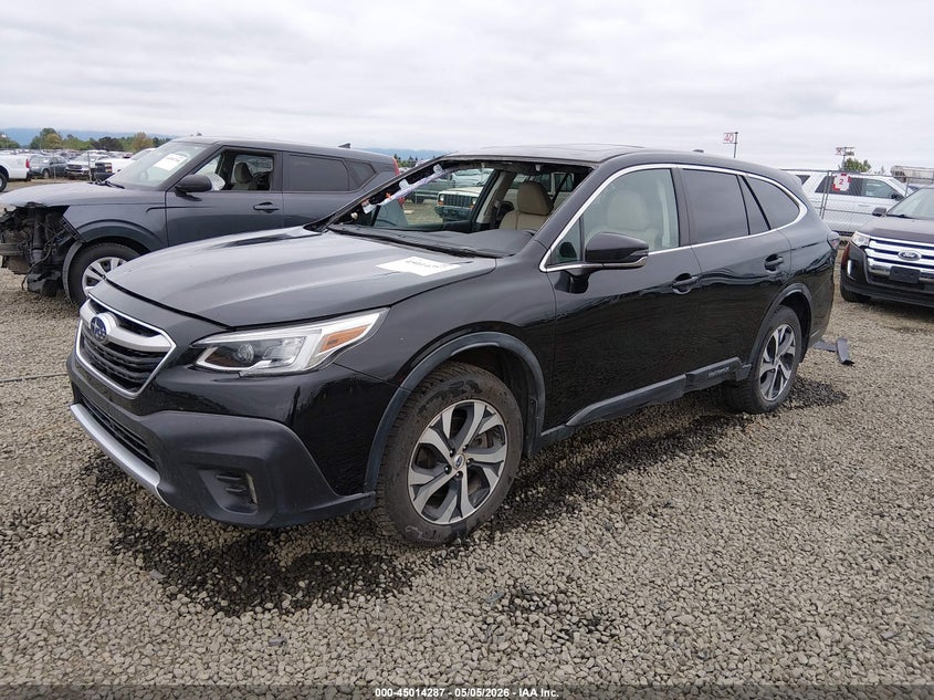 Vin: 4s4btgnd8l3110586, lot: 45511770, subaru outback limited xt 20202