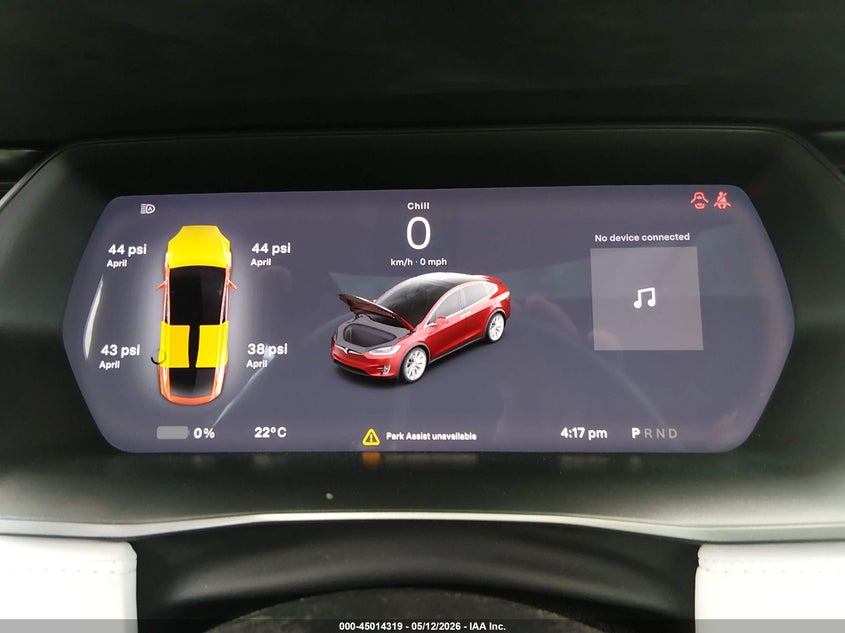 2019 Tesla Model X VIN: 5YJXCAE29KF149873 Lot: 45014319