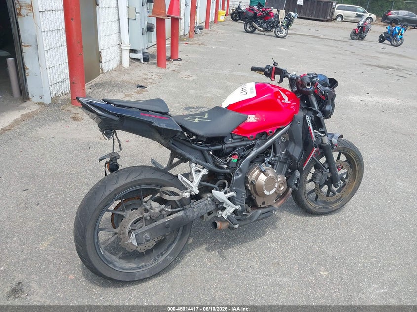 2017 Honda Cb500 F VIN: MLHPC4564H5400035 Lot: 45014417