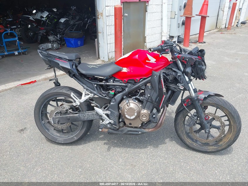 2017 Honda Cb500 F VIN: MLHPC4564H5400035 Lot: 45014417