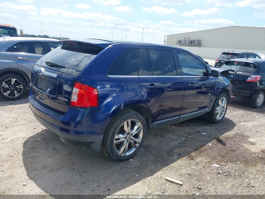 2011 Ford Edge 3.5 Limited blue Lot 111045014419 Vin 2FMDK3KC8BBB07394