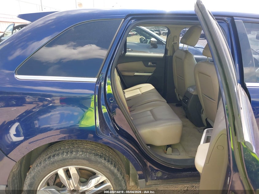 2011 Ford Edge 3.5 Limited blue Lot 111045014419 Vin 2FMDK3KC8BBB07394
