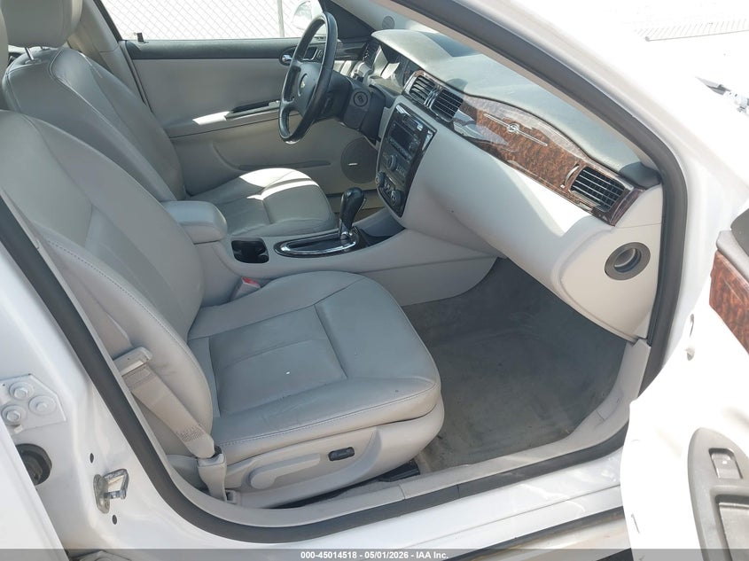 2012 Chevrolet Impala 3.6 Ltz white Lot 111045014518 Vin 2G1WC5E30C1327517