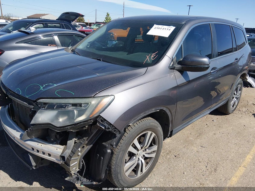 2016 HONDA PILOT auction photo 2