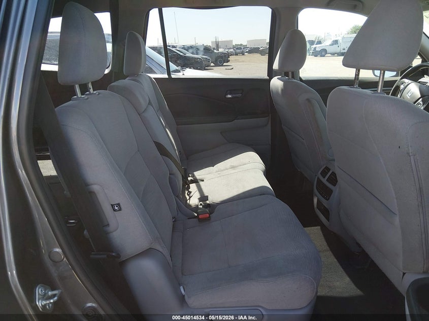 2016 HONDA PILOT auction photo 8