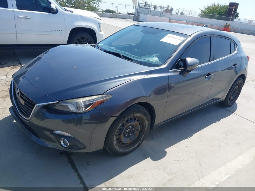 Vin: jm1bm1m39e1212470, lot: 45512027, mazda mazda3 s grand touring 20142