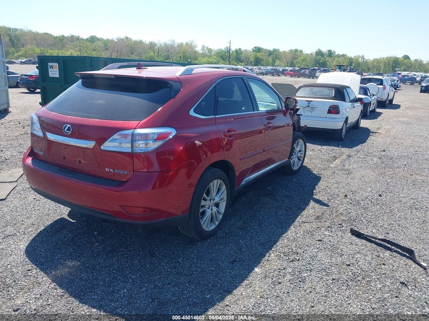 Vin: jtjbc1ba0a2020148, lot: 45512086, lexus rx 450h 20104