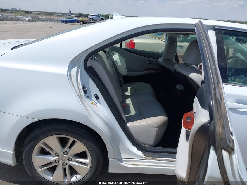 2010 Lexus Hs 250H VIN: JTHBB1BA5A2014267 Lot: 45014607