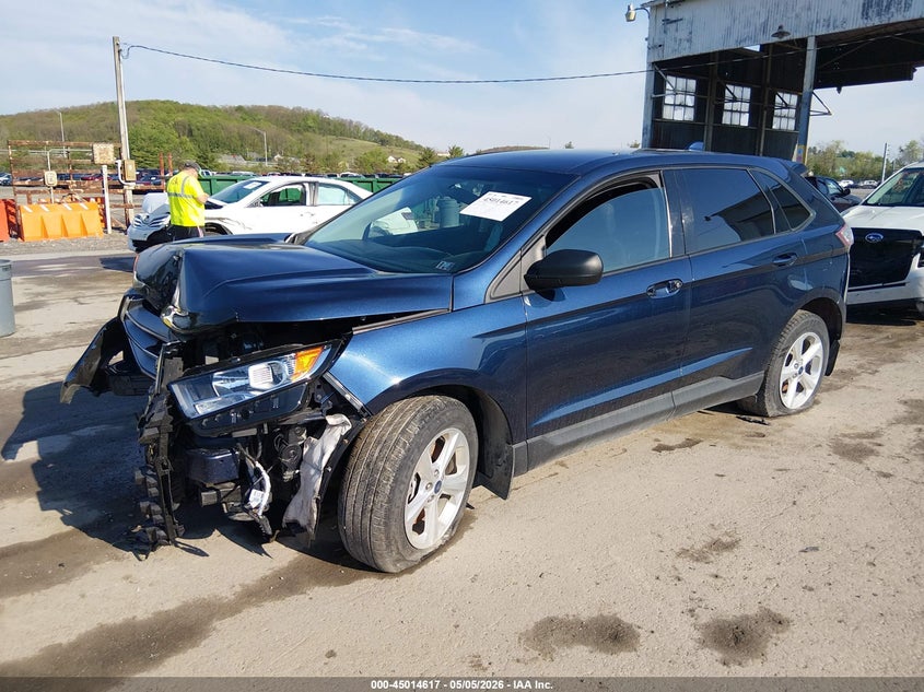Vin: 2fmpk4g93hbb02967, lot: 45512100, ford edge se 20172