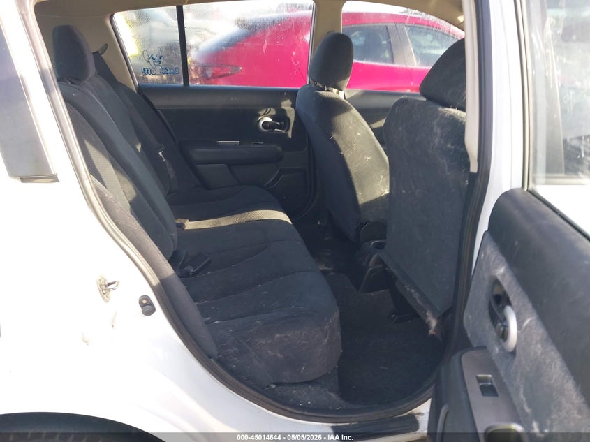 2012 Nissan Versa 1.8 1.8 S white Lot 111045014644 Vin 3N1BC1CP4CK229649