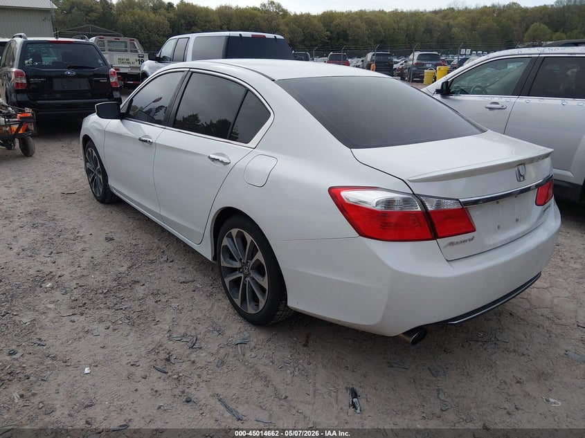 2015 HONDA ACCORD SEDAN 2.4L I-4 DI, DOHC, VVT, 189HP