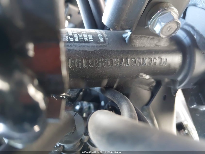 2025 Kawasaki Ex500 VIN: ML5EXGG17SDA56194 Lot: 45014672