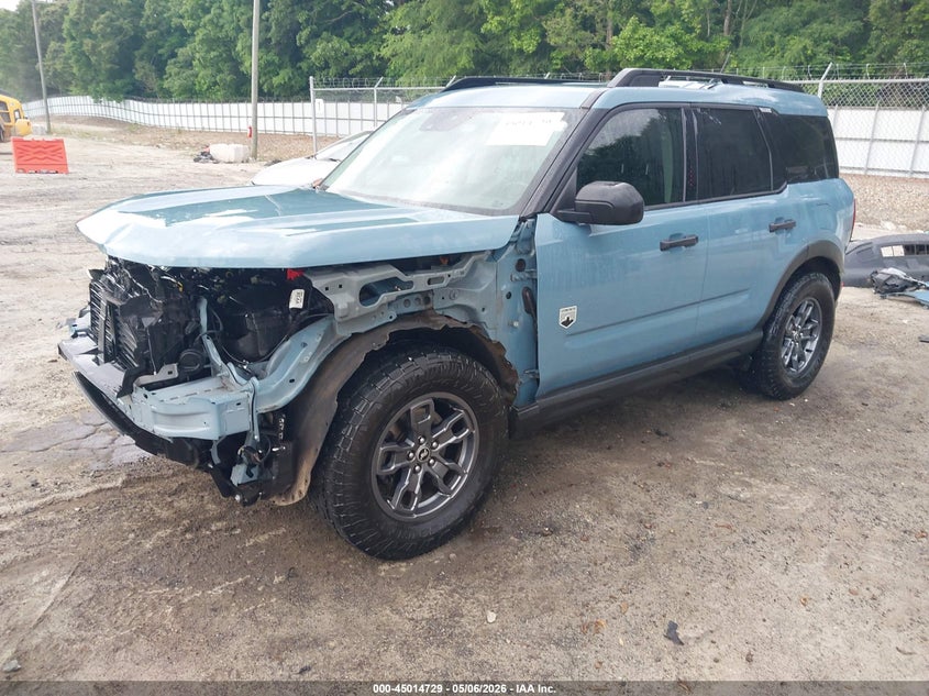 2022 Ford Bronco Sport Big Bend 3FMCR9B64NRD67706 photo 1