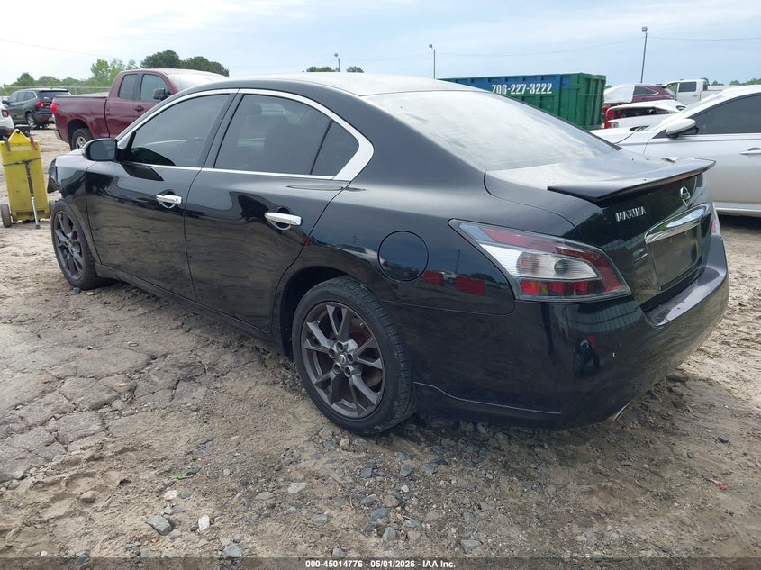 Vin: 1n4aa5ap3cc814579, lot: 45512260, nissan maxima 3.5 s 20123
