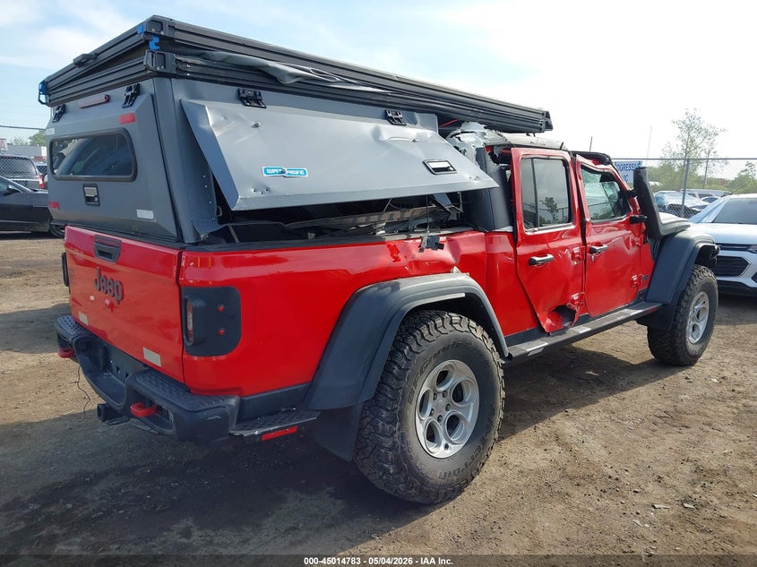 Vin: 1c6jjtbg5nl137347, lot: 45512266, jeep gladiator rubicon 4x4 20224