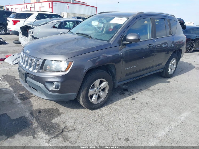 Vin: 1c4njcea3gd666438, lot: 45512337, jeep compass latitude 20162