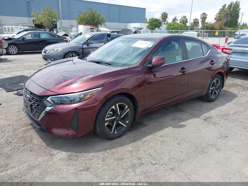 2025 Nissan Sentra Sv 3N1AB8CV4SY243987 photo 1