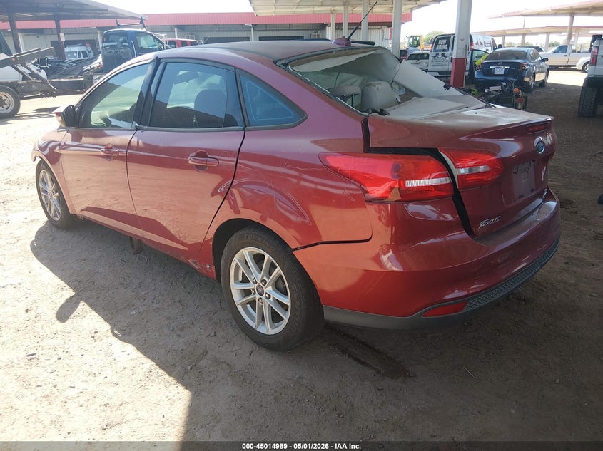 Vin: 1fadp3f2xfl211128, lot: 45512472, ford focus se 20153
