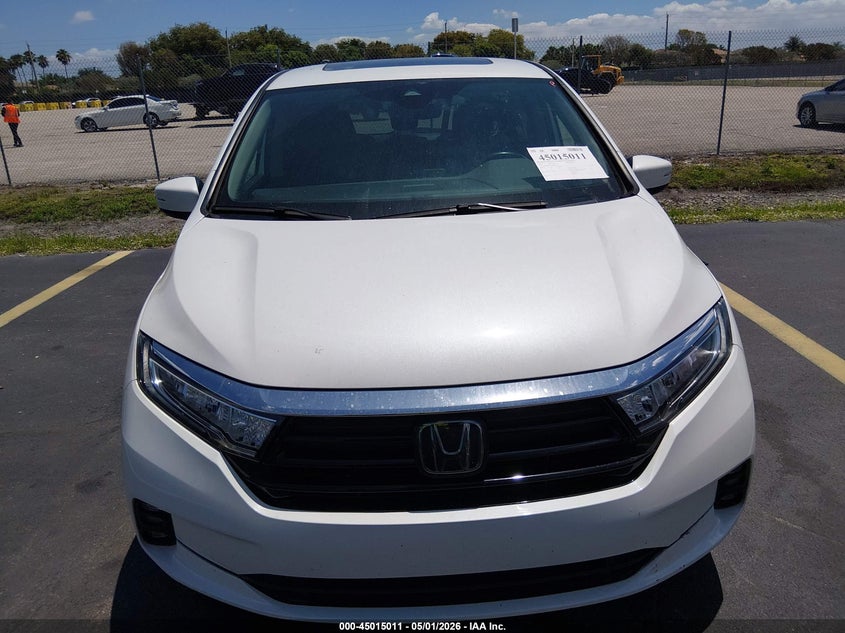 VIN 5FNRL6H7XMB043531 2021 HONDA ODYSSEY EX-L