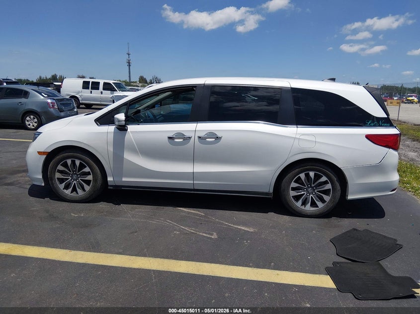 VIN 5FNRL6H7XMB043531 2021 HONDA ODYSSEY EX-L