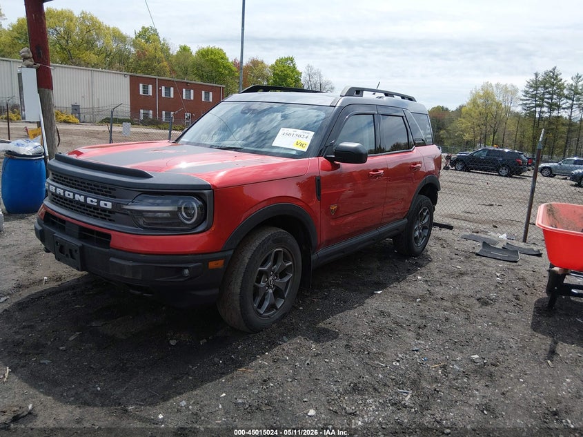 2023 Ford Bronco Sport Badlands 3FMCR9D96PRD60007 photo 1