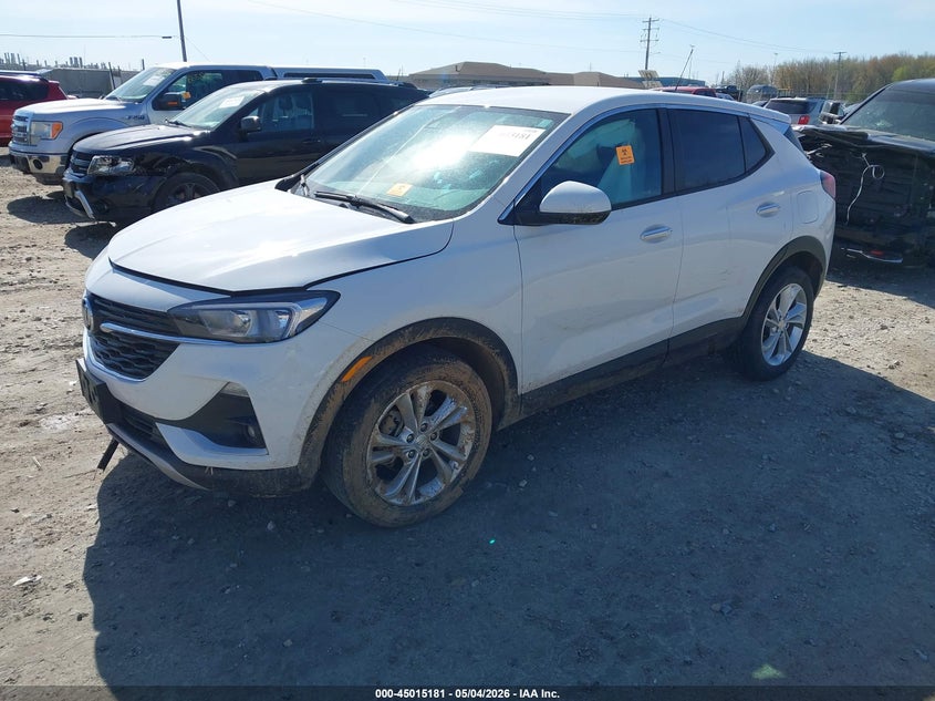 Vin: kl4mmbs21pb083401, lot: 45512664, buick encore gx preferred fwd 20232