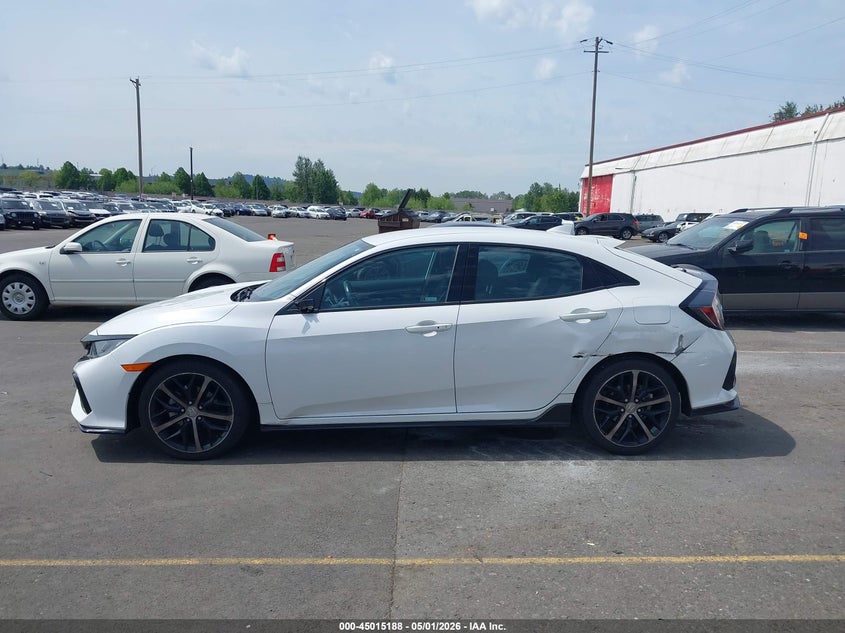 VIN SHHFK7H45MU424588 2021 HONDA CIVIC SPORT