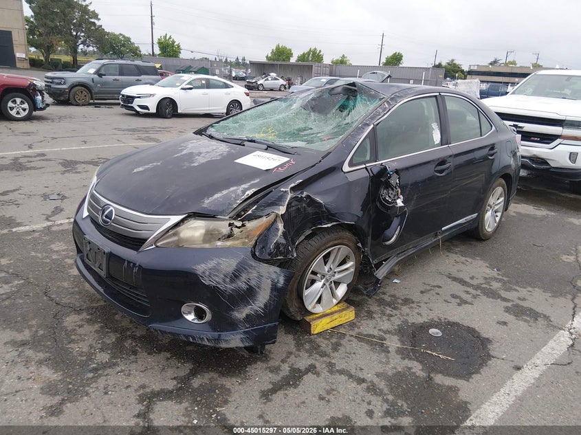 Vin: jthbb1ba9a2034974, lot: 45512780, lexus hs 250h 20102