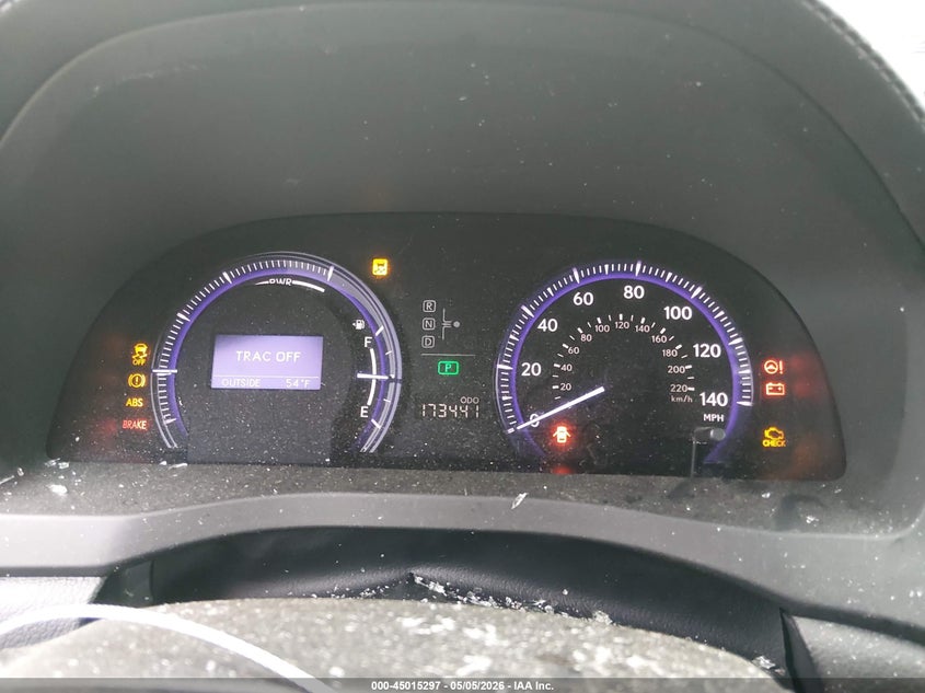 2010 Lexus Hs 250H VIN: JTHBB1BA9A2034974 Lot: 45015297