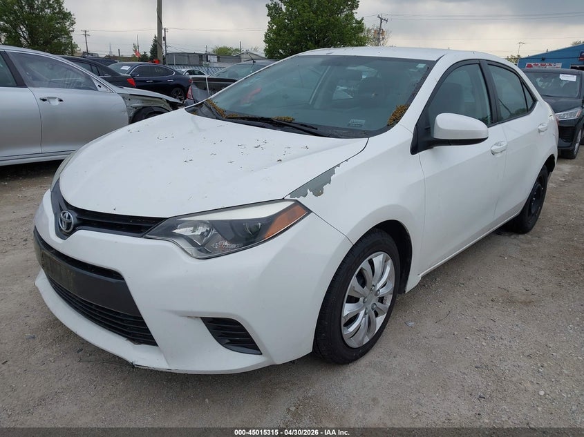 2016 Toyota Corolla Le 5YFBURHE3GP462845 photo 1