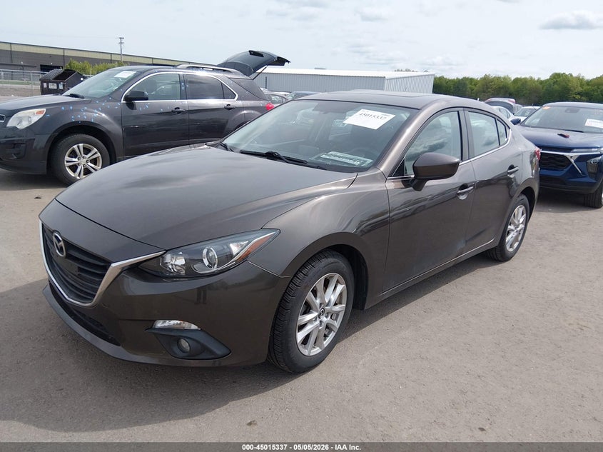 Vin: 3mzbm1v72fm174633, lot: 45512820, mazda mazda3 i touring 20152