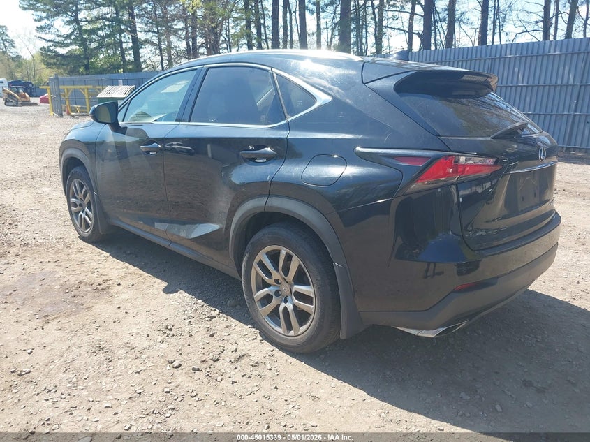 Vin: jtjbarbz7f2033643, lot: 45512822, lexus nx 200t 20153