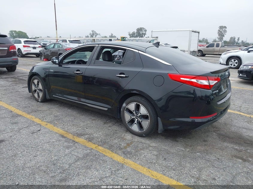 2013 KIA OPTIMA VIN KNAGM4AD3D5057701 nuotrauka 3