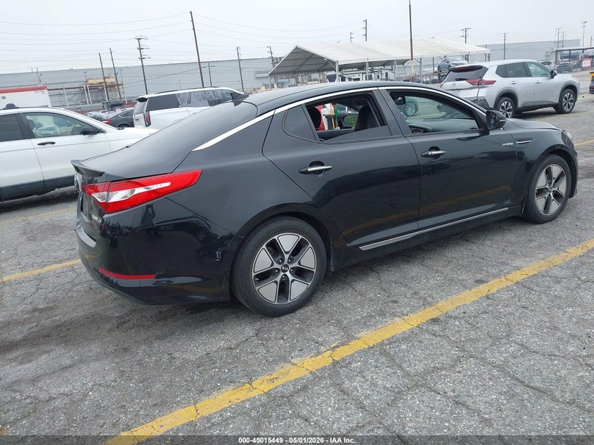 2013 KIA OPTIMA VIN KNAGM4AD3D5057701 nuotrauka 4