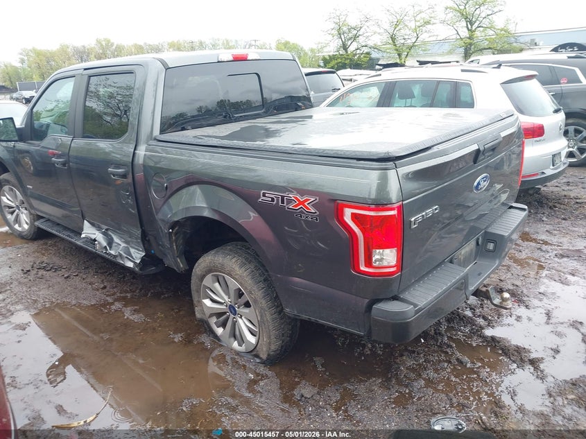 Vin: 1ftew1ep3hfc84104, lot: 45512940, ford f-150 xl 20173